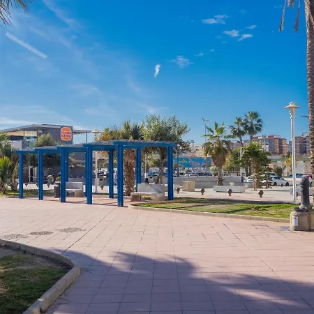 Cubo's Sea View Pacifico Street & Free Parking Apartment Malaga